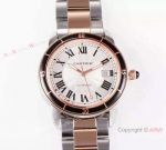 Cartier Calibre 1847 2-Tone Rose Gold White Miyota 821